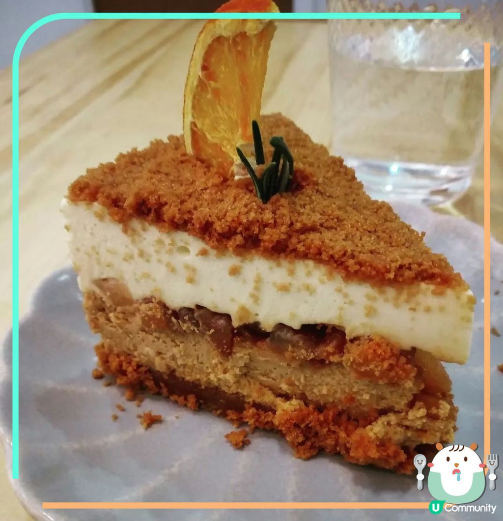 焦糖蘋果雙層芝士蛋糕| U Community 社群平台
