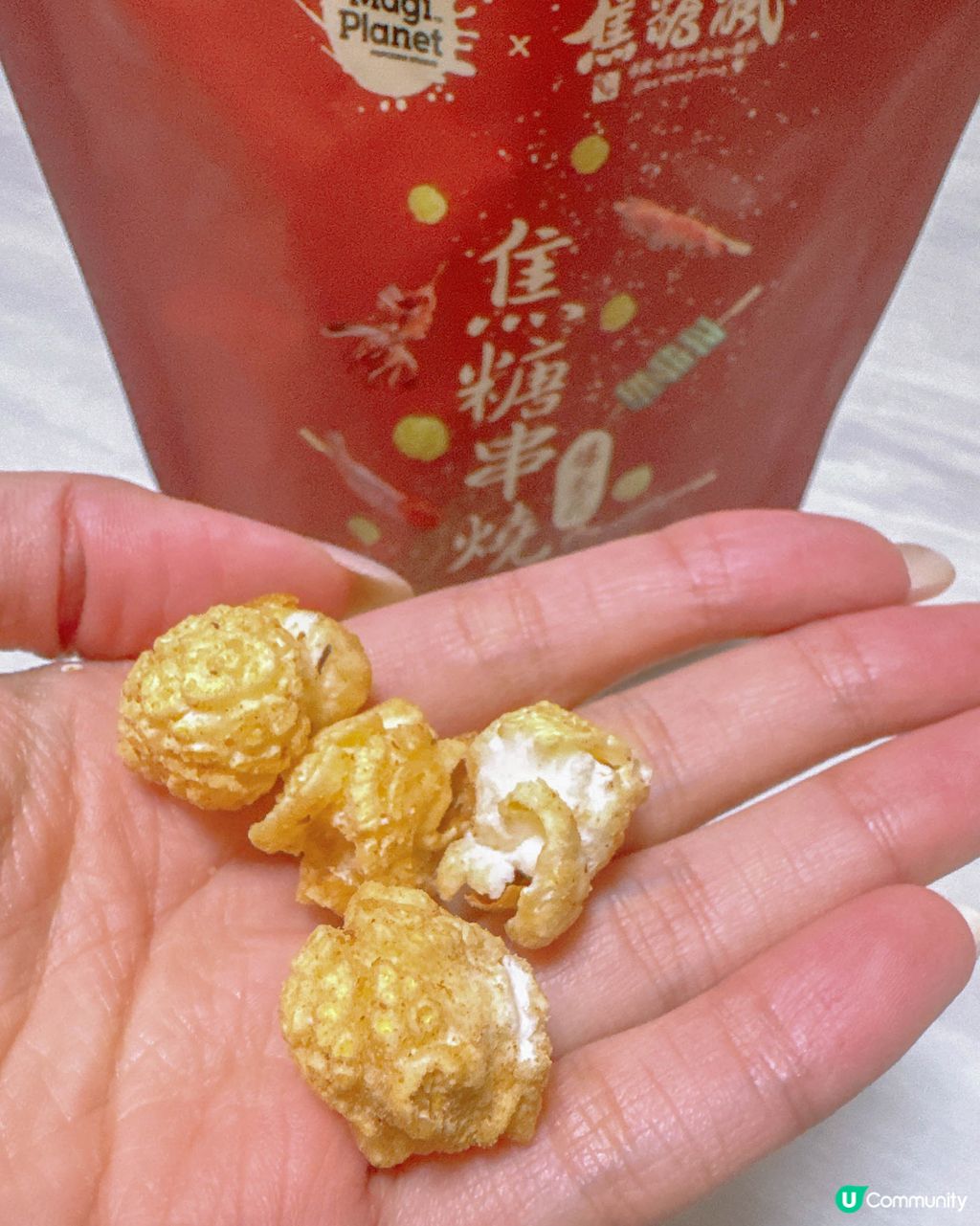 台灣手信新選擇｜爆漿芝士麻吉餅＆串燒風味爆米花開箱| U Community 社群平台