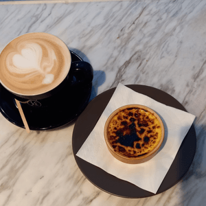 coffee + dessert = perfect match

...
