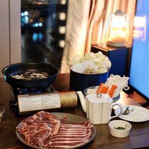 【思家廚房】澳洲M4和牛Sukiyaki
掛著日本就食壽喜燒...