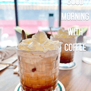 Good morning with coffee @KAKU 
...