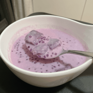 紫薯西米露🍠
熱食更正😋