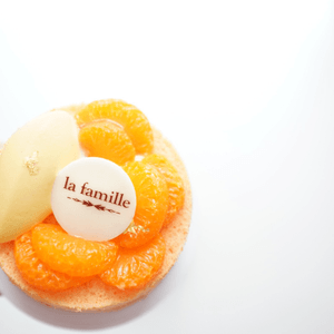 【La Famille】
非常夏日的蜜柑戚風蛋糕...