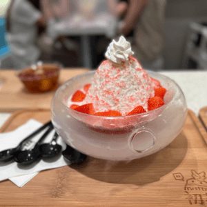 圖❶：紅莓谷 $98
圖❷：重量級冰極芋圓...