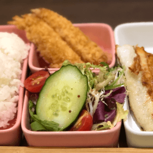 Set Dinner - Halibut bento