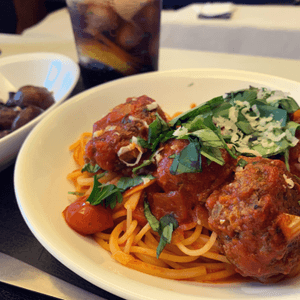 Meatballs with Spaghetti