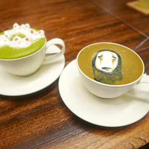 當咖啡遇上栩栩如生的Latte Art...