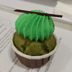 是日需要甜，必食綠茶cupcake！
女士怕...