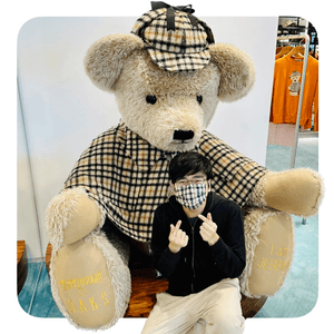 What a mega Teddy Bear, Jeremy, from DAKS Sto...