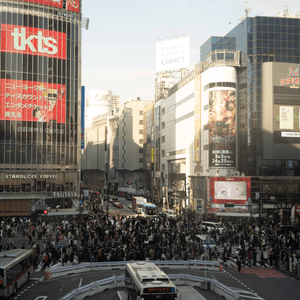 人來人往的街道