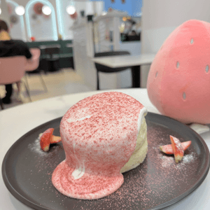 精緻Soufflé Plancake x 美味飲品🥭