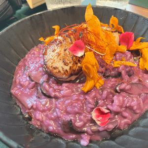 CP值超高⭐️北海道帶子紫薯意大利飯⭐️