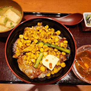 期間限定-牛油粟米北海道十勝豚丼