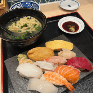 壽司🍣鏗魚湯烏冬🍜定食