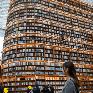 📸：首爾 ➼ 星空圖書館 별마당도서관