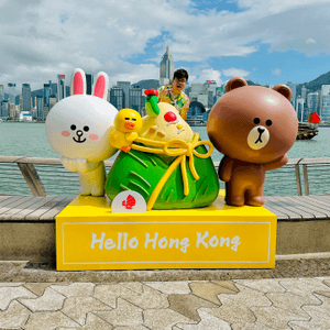 龍舟LINE FRIENDS HELLO HONG KONG