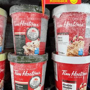 Tim Horton’s Ice-cream 