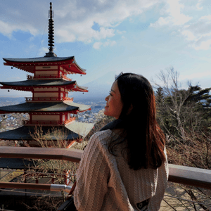 新倉山淺間神社⛩️