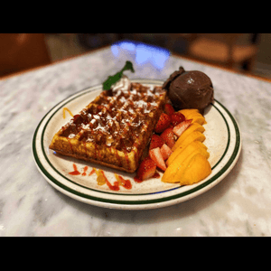 Good and delicious waffle