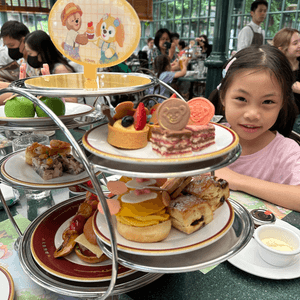 香港迪士尼樂園三層架下午茶 #甜蜜負荷