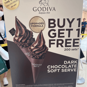 Godiva! Buy one get one free!