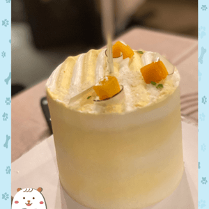 芒果麻糬斑蘭椰白忌廉蛋糕