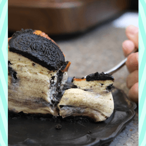 Oreo Burnt Cheesecake 