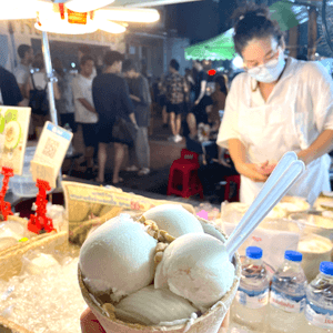 曼谷新鮮椰子雪糕 #Chill住食 