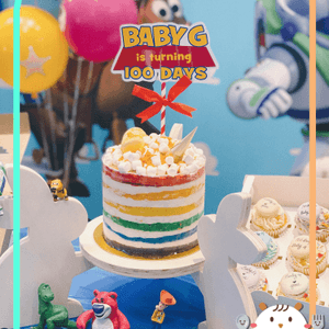 Rainbow x DIY Toy Story Cake