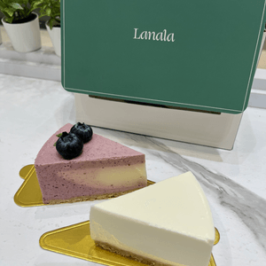 全新Lanala原味及超級雜莓味希臘乳酪芝士蛋糕登場💕