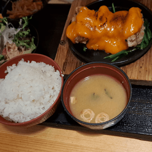 日式定食，兩種味覺之享受。