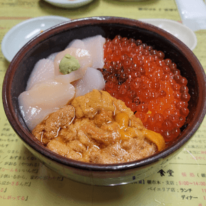 超級新鮮味美的海鮮丼👍