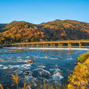 嵯峨野、渡月橋