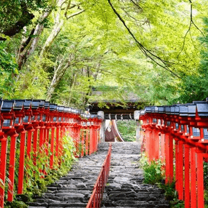 貴船的「川床」