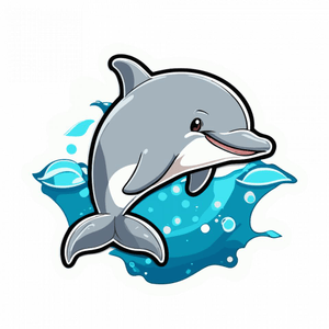 Dive into Creativity: Dolphin Clipart as the Wave of Inspiration