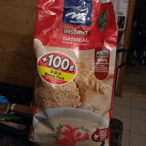 Meadows instant oatmeal 800g