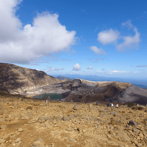 火山口水池