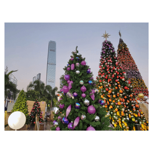 20 米巨型聖誕樹。西九文化區