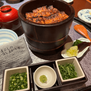 「鰻魚飯三吃（ひつまぶし）」まるや本店