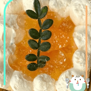 哆士屋國民麵包店橘子蛋糕
是用的糖...