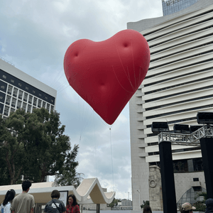 Chubby heart at day time