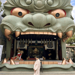 日本大阪最霸氣的打卡神社