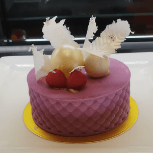 靚靚紫色蛋糕