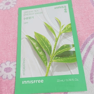 ［開架好物］ innisfree 天然能量面膜 (綠茶)
