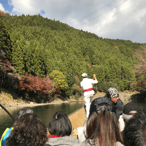 京都遊船感受古都風景