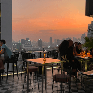 曼谷sky bar·HK$256享受夕陽、4道菜、無限飲品