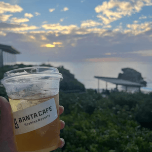 沖繩星野集團Banta Cafe 超美的日落海景