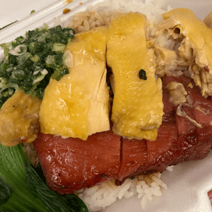 香港最美的美食—港式叉燒併雞飯