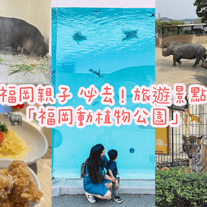 【旅遊】日本北九洲．福岡親子旅遊推薦景點「福岡市動植物園」市區裡的動物園