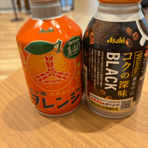 特別包裝的Asahi咖啡☕️☕️☕️☕️☕️